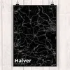 Mr. & Mrs. Panda Bild Halver DIN A5 - Geschenk, wanddeko, Produktbild-Vorschau 2