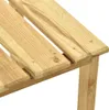 vidaXL Stolik na leżak 30x30x26 cm Impregnowane drewno Podgląd zdjęcia produktu 3