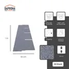 DAPRONA 20x Bitumen Dachschindeln Rechteck Grau 1 m x 32 cm Produktbild-Vorschau 2