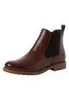 Tamaris 25056-356 Damen, Chelsea Boots, Leder, Muscat Produktbild-Vorschau 3