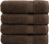 Premium Handtücher SOLUND 4 Stk. Braun 50x100 cm 600 g/m² Produktbild-Vorschau 1