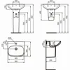 IDEAL STANDARD T451901 Halbsäule i.life A Weiß Produktbild-Vorschau 12
