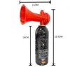JUNG Signalpfeife Air Horn 4er Set Druckluftfanfare 400ml Produktbild-Vorschau 5