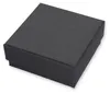 Schmuckschachtel Schwarz 6x6 cm mit Deckel quadratisch Produktbild-Vorschau 2