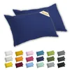 Lavea® 2er Set Kissenbezug 50x70 - 100% Baumwolle Jersey – Produktbild-Vorschau 1