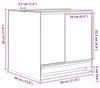 vidaXL Terrario con contenitore trasparente 30 x 30 x 30 cm Anteprima dell’immagine prodotto 8