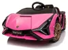 ES-Toys Detské elektrické autíčko Lamborghini Sian EVA Náhľad obrázku produktu 9