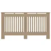 vidaXL Heizkörperverkleidung 152x19x81 cm MDF Produktbild-Vorschau 3