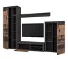 AX LIVING Spacoro Wohnwand grau modern Matera Oldwood 270 Produktbild-Vorschau 4
