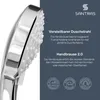 SANTRAS® Handbrause in Chrom - dreifach verstellbarer Produktbild-Vorschau 2