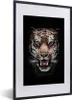 MuchoWow® MuchoWow® Gerahmtes Poster Tiger - Ziegelstein - Produktbild-Vorschau 1