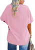 Damen-T-Shirt in Übergröße,lockere Passform,kurze Produktbild-Vorschau 2