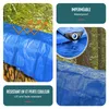 VOUNOT® 3x5m Abdeckplane 240 g/m² Wasserdicht lkw Plane mit Produktbild-Vorschau 4