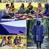 Wasserdichter Poncho für Erwachsene – leicht und Produktbild-Vorschau 4