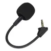 A close-up shot of a black replacement headset microphone with a foam windscreen and a 3.5mm audio jack. Náhled obrázku produktu