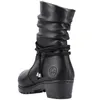 Rieker Damen Stiefelette Kordel Profilsohle Blockabsatz Produktbild-Vorschau 10