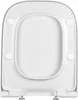 WC Sitz - Toilettensitz - für Geberit Smyle Square - Weiß - Produktbild-Vorschau 3