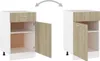 vidaXL Szafka z szufladami dąb sonoma 50x46x81,5 cm Podgląd zdjęcia produktu 5
