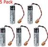 5 kusů TOSHIBA ER6V / 3,6V PLC baterie pro systém Náhled obrázku produktu 1