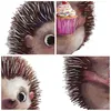 Gerahmtes Poster - Schwarzer Rahmen - Igel Cupcake Kinder - Produktbild-Vorschau 9