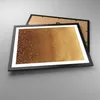 Gerahmtes Poster - Schwarzer Rahmen - Abstraktion Bier Gelb Produktbild-Vorschau 3