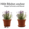 BigDean 20 Stück Blumentopf Untersetzer Ø 29,5 cm in Produktbild-Vorschau 6