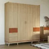 Masseno Drehtürenschrank ACARA 190/214.5/57,4 cm 4-türig Produktbild-Vorschau 1