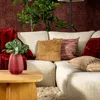 Dutch Decor Dekokissen Zaya 45x45 cm Rot Produktbild-Vorschau 5