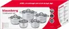 Klausberg Topfset KB-7697 10 Teile Edelstahl Produktbild-Vorschau 14