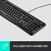 Logitech Desktop Set MK120 kabelgebunden schwarz Produktbild-Vorschau 5