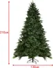 210cm LED Künstlicher Weihnachtsbaum, Christbaum Kunstbaum Produktbild-Vorschau 2