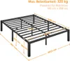 Yaheetech Bettrahmen 36cm H Metallbett mit Lattenrost, Produktbild-Vorschau 7