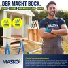 MASKO® Teleskop-Arbeitsbock Untergestell | Klappbock max. Produktbild-Vorschau 6