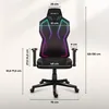 Huzaro Combat 6.2 Black RGB | LED Beleuchtung Gaming Stuhl Produktbild-Vorschau 3