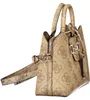 Beige Janie Handtasche mit Logo und verstellbarem Produktbild-Vorschau 3