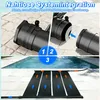 UISEBRT Solar Poolheizmatte 500x70cm, EPDM Solar-Kollektor Produktbild-Vorschau 6