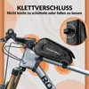 ROCKBROS borsa da bicicletta borsa da telaio borsa per Anteprima dell’immagine prodotto 5