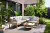 Primaster Gartenmöbel-Set Leros Holz Produktbild-Vorschau 1