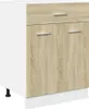 vidaXL Armoire basse à tiroirs Lyon Chêne Sonoma 60x46x81,5 Voir les images du produit 1