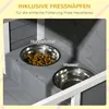 Cuccia per cani PawHut, in legno di abete, cuccia per cani, Anteprima dell’immagine prodotto 5