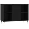 vidaXL Badschrank Schwarz 80x33x60 cm Holzwerkstoff -  Produktbild-Vorschau 14