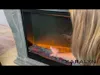 Xaralyn cheminée à vapeur d'eau - Milos ELE- blanc pierre Voir les images du produit 7
