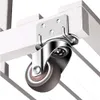 4 rotelle per mobili a L, rotelle girevoli da 50 mm con Anteprima dell’immagine prodotto 2