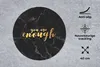 MuchoWow® Mauspad Mousepad Zitate - Selbstvertrauen - Gold Produktbild-Vorschau 2