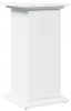 vidaXL Podstavec s úložným prostorem bílý 31x30x60 cm Náhled obrázku produktu 1