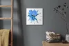 Coloray Uhr auf Leinwand 30x30 cm Wand Uhr Dekoration Produktbild-Vorschau 4