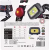 CREE LED + COB LED čelovka P3531, 330 lm, 65 m, 3x AAA Náhled obrázku produktu