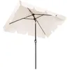 Springos® Ombrellone rettangolare da giardino con funzione Anteprima dell’immagine prodotto 2
