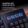 A close-up of a keyboard with illuminated display keys showing social media icons. Anteprima dell’immagine prodotto