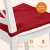 Set di 4 cuscini per sedie, 42 x 40 cm, adatti sia per Anteprima dell’immagine prodotto 9